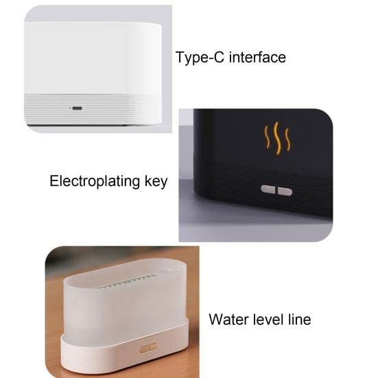 Aromatherapy Flame Light Mist Humidifiers