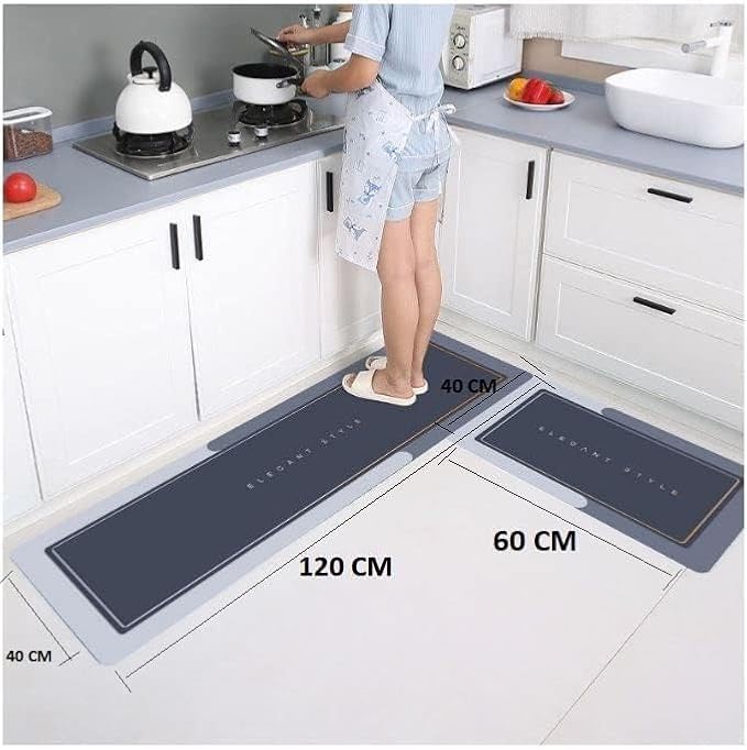 Kitchen Mats for Floor Set of 2