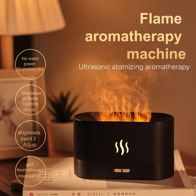 Aromatherapy Flame Light Mist Humidifiers