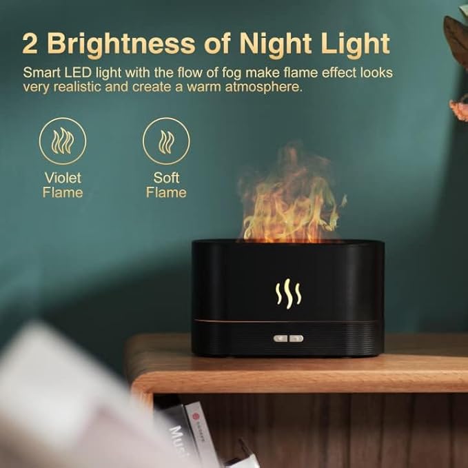 Aromatherapy Flame Light Mist Humidifiers