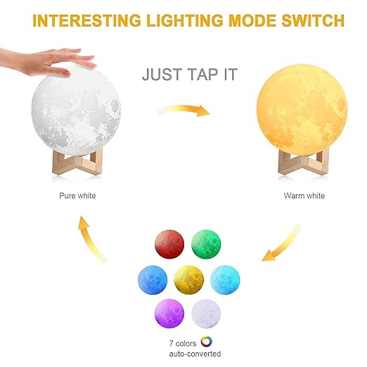 3D Moon Light lamp