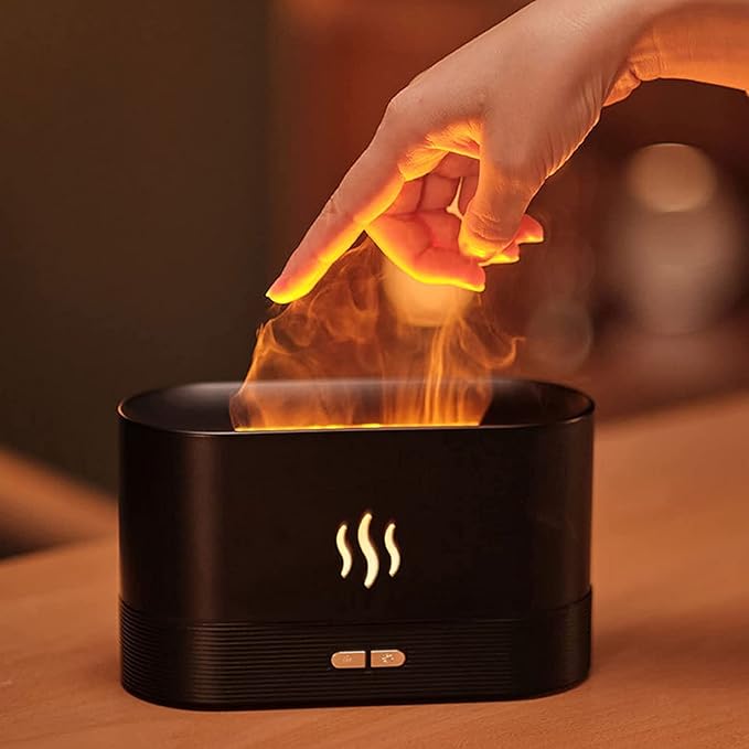 Aromatherapy Flame Light Mist Humidifiers