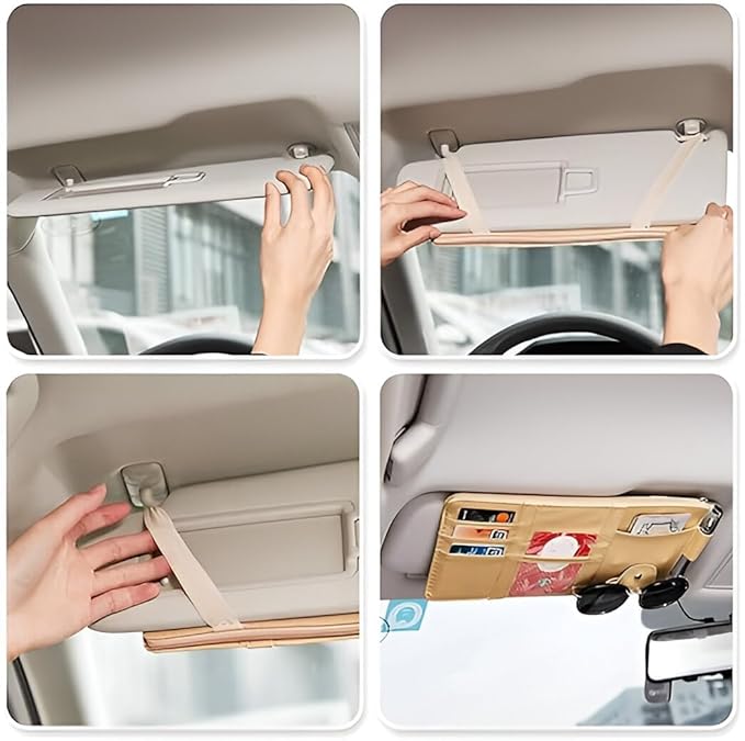 Car Sun Visor Organizer