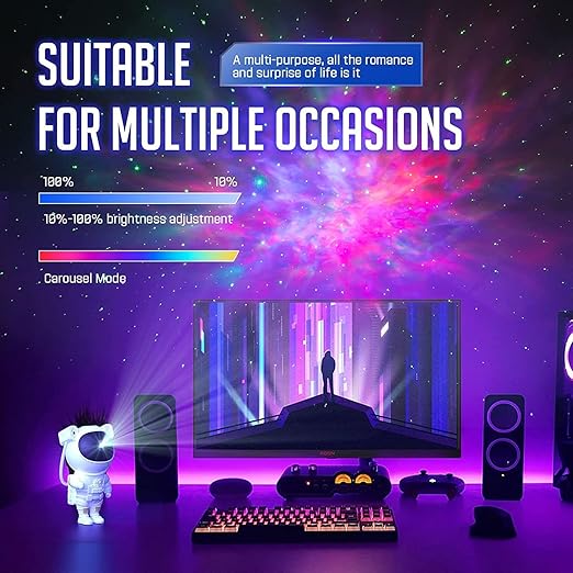 Astronaut Galaxy Projector